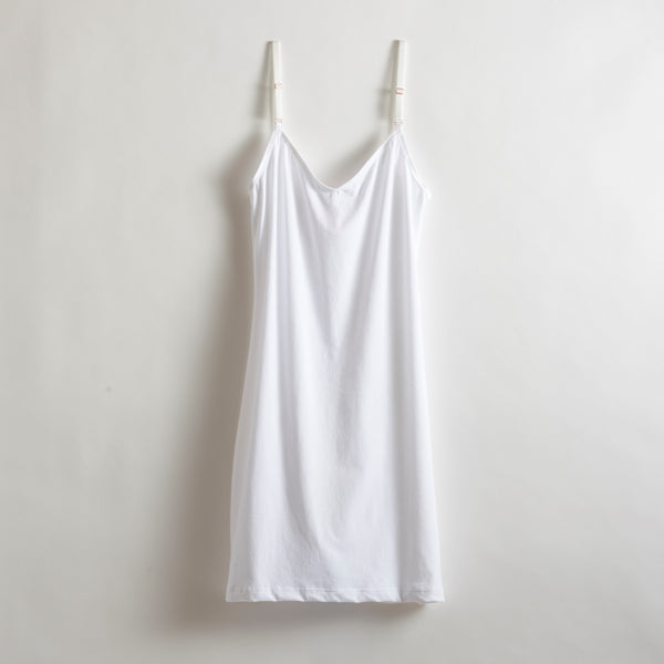 White Jersey Slip Medium White Jersey Slip Medium