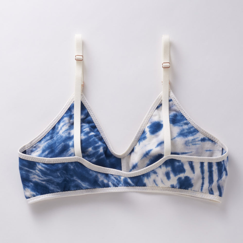 Cerulean Ripple Triangle Bra