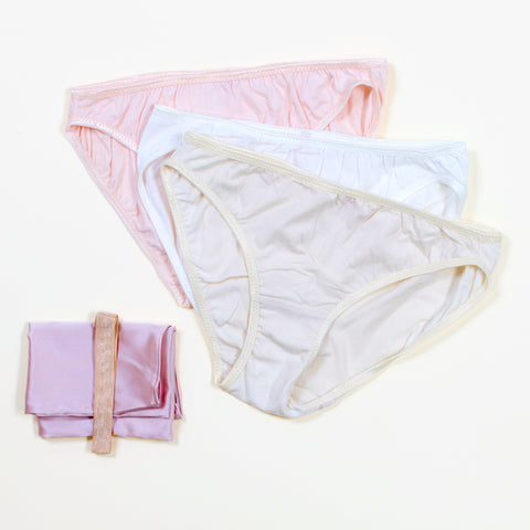 women's underwear gift pack in light colors