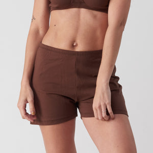 Chocolate Organic Jersey Short