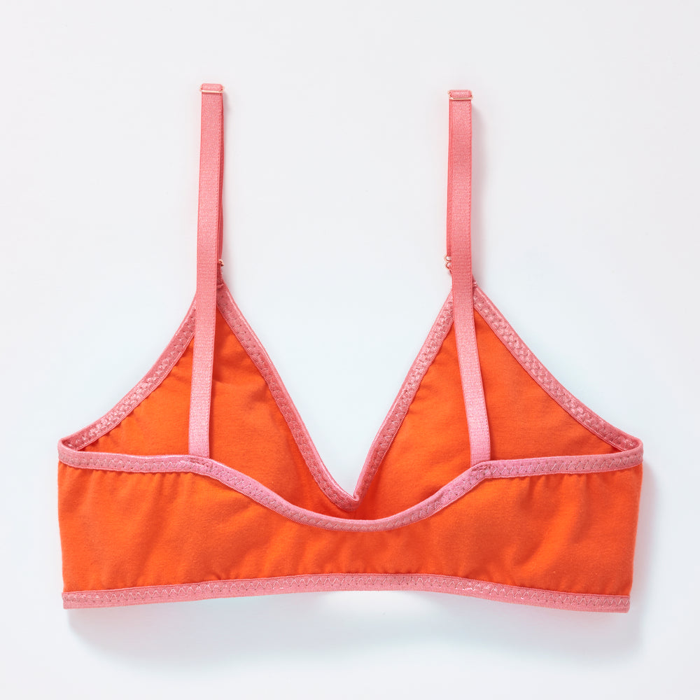 Vermillion Triangle Bra