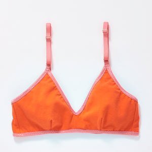 Vermillion Triangle Bra