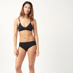 Black Triangle Bra