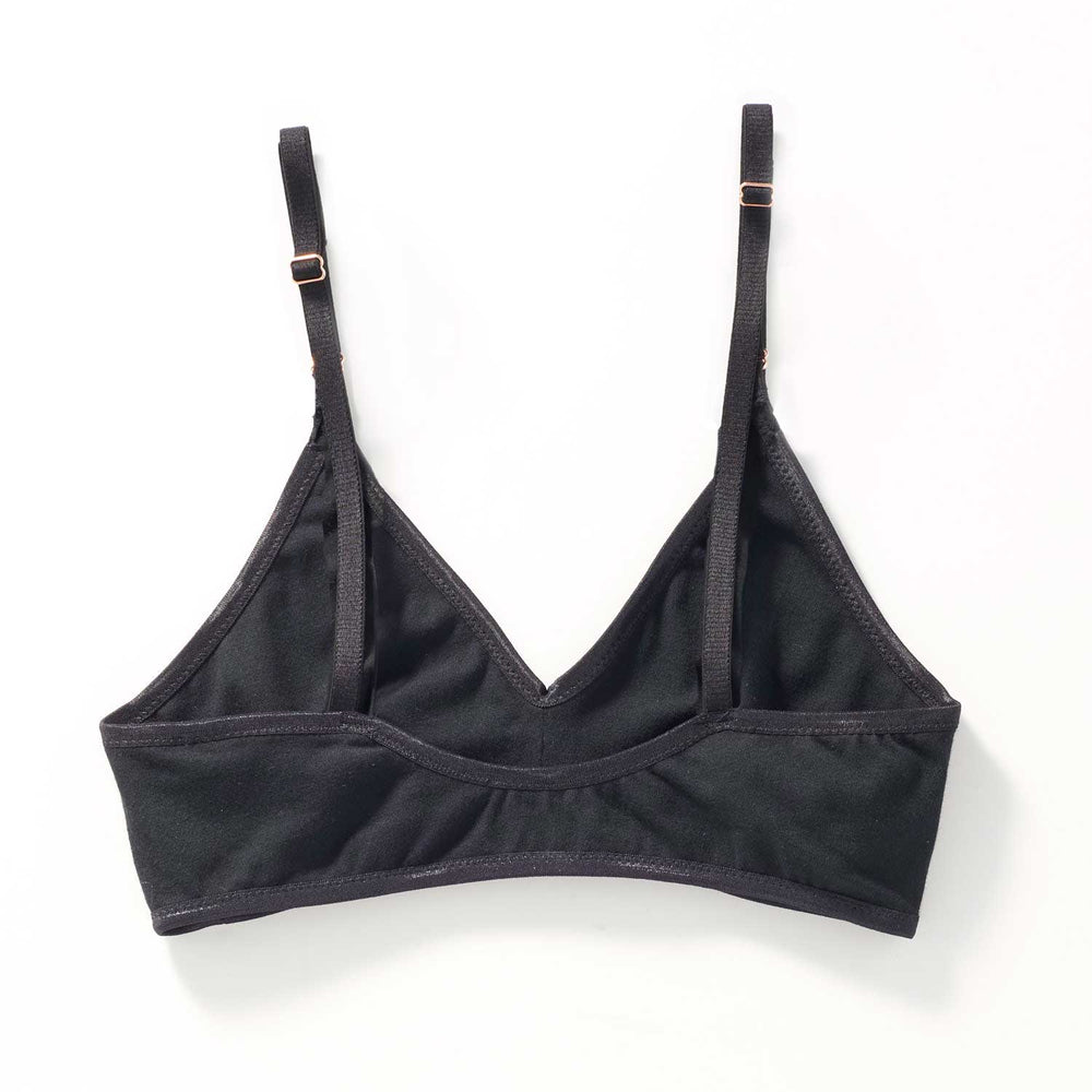 Black Triangle Bra