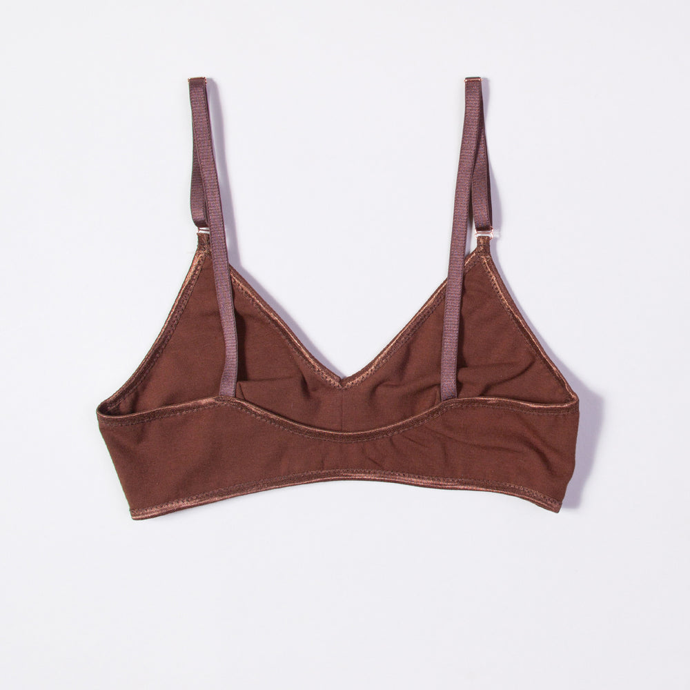 Chocolate Triangle Bra