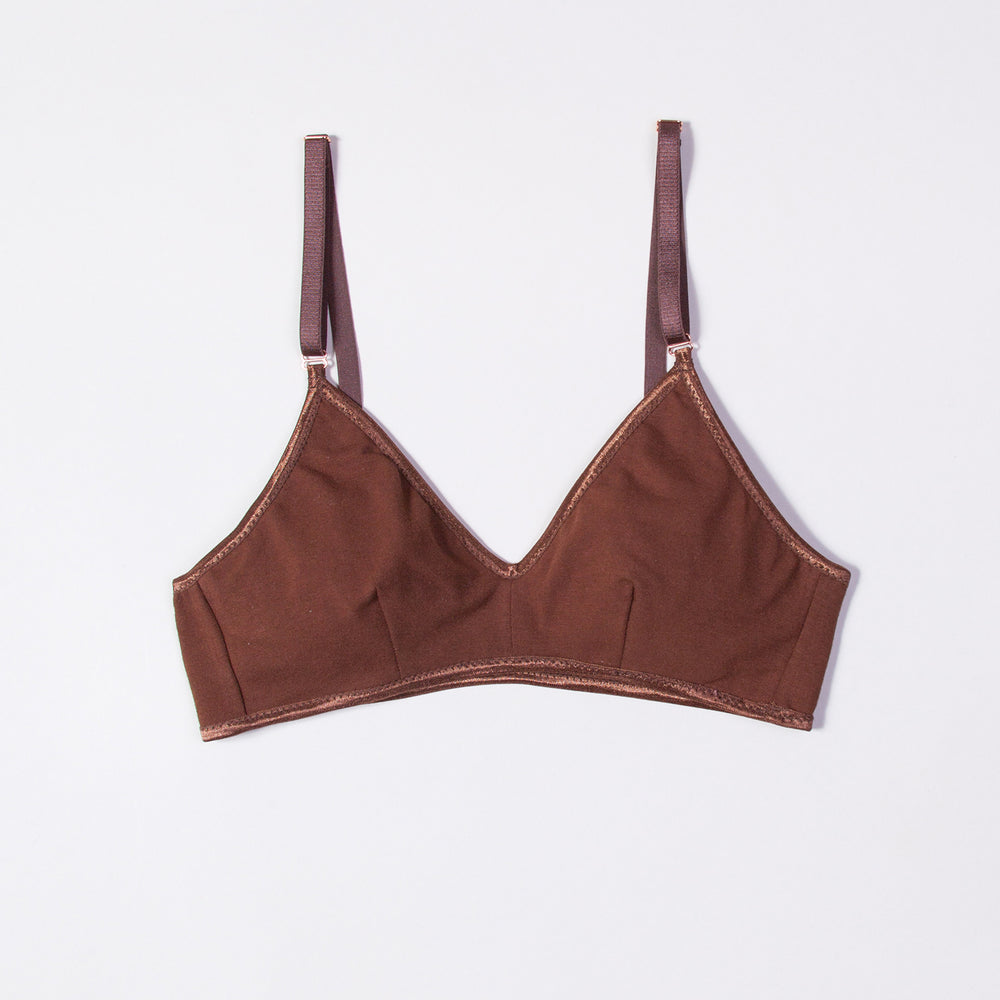 Chocolate Triangle Bra – Brook There