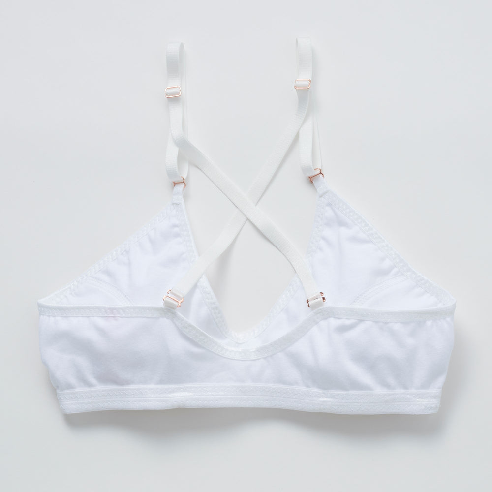 White Curve Convertible Bra